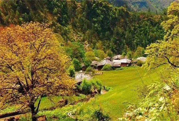 怒江旅游：怒江古鎮(zhèn)、古村的秋色分享